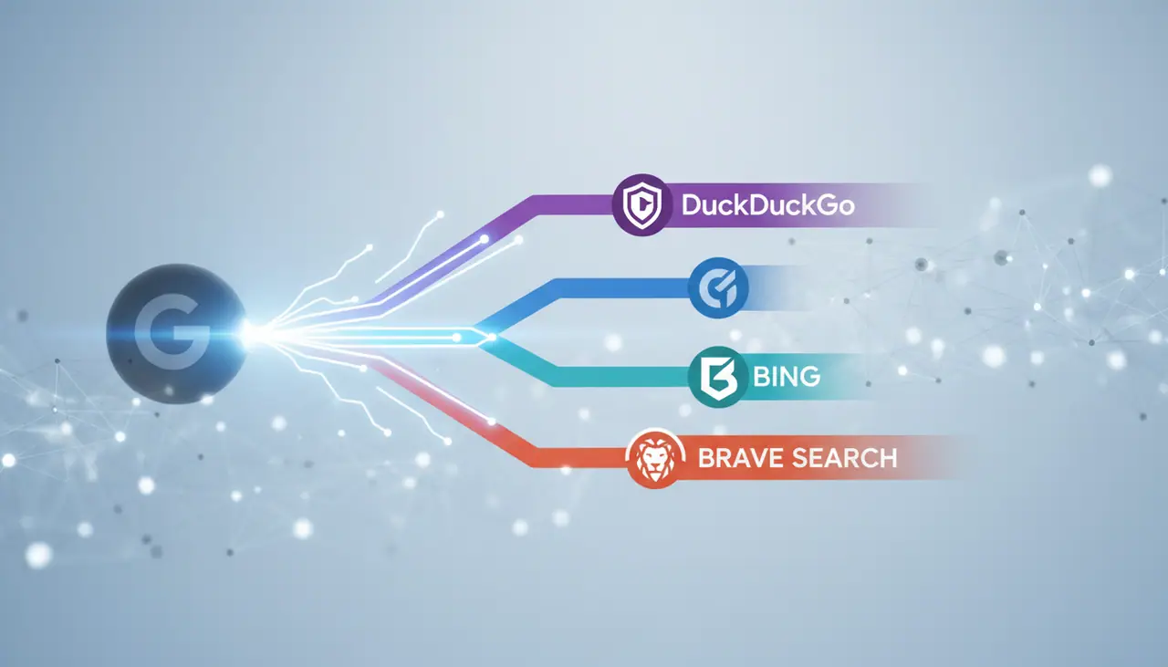 Where each engine actually beats Google