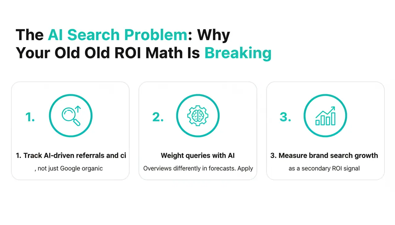 The AI Search Problem: Why Your Old ROI Math Is Breaking