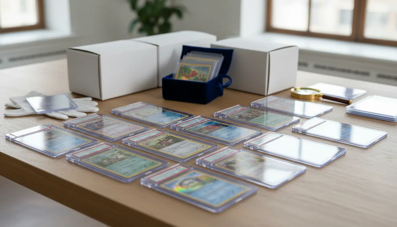 Hvordan opbevarer man sjældne pokemon kort? Guide
