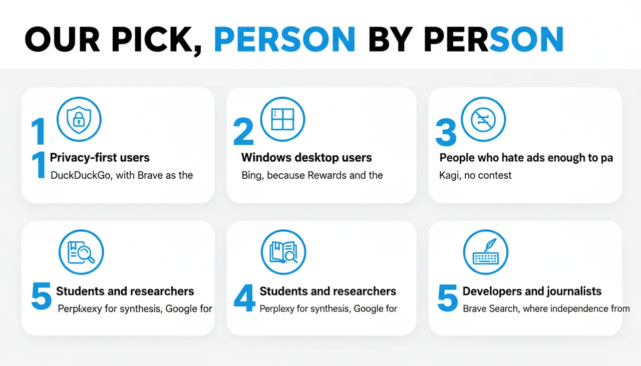 Our pick, person by person