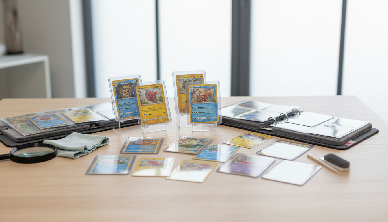 Hvordan vedligeholder man pokemon kort samling korrekt