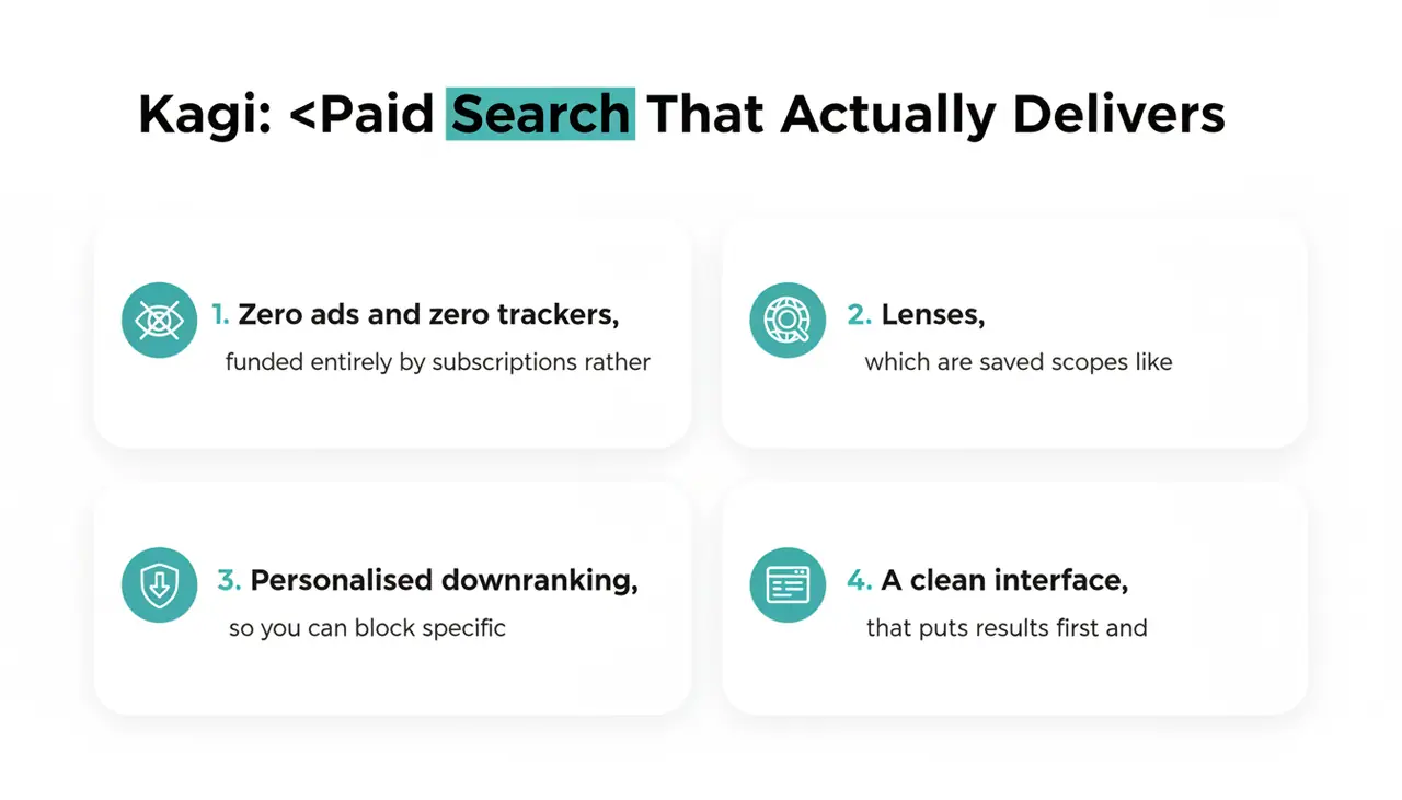 Kagi: Paid Search That Actually Delivers