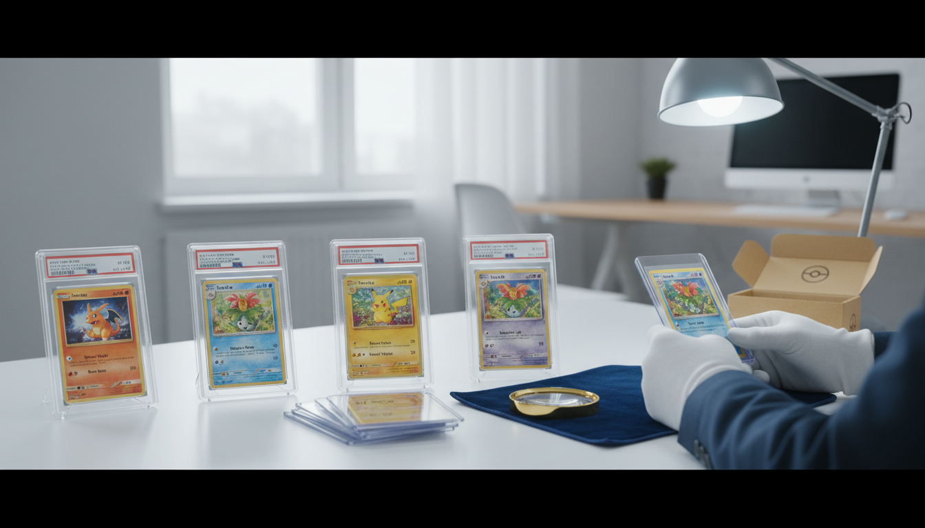 Guide til Pokémon-kort grading: Ekspertise og proces