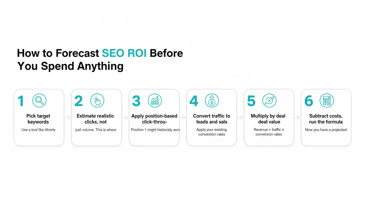 How to Forecast SEO ROI Before You Spend Anything
