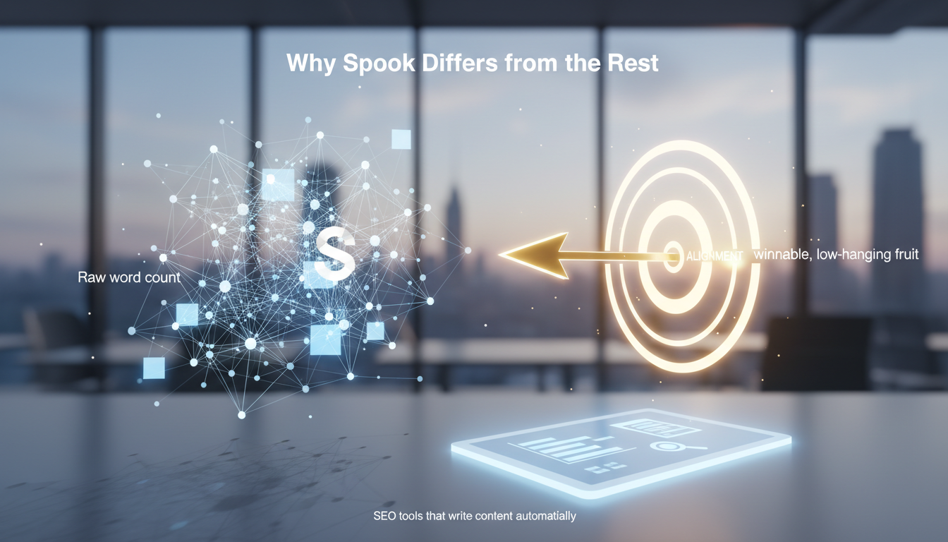 Why Spook Differs from the Rest
